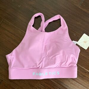 Fabletics Misty Lilac No-Bounce Sports Bra
